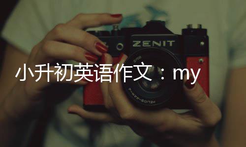 小升初英文语作